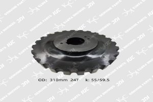 310 มม. K55 \/ 59.5 เครื่องอัดอากาศข้อต่อ \/ เครื่องปู