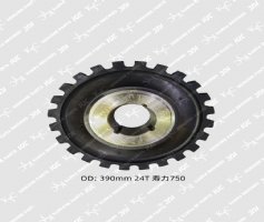 390mm24TSullair 750 1PCS ชิ้นส่วนเครื่องขุด Coupling