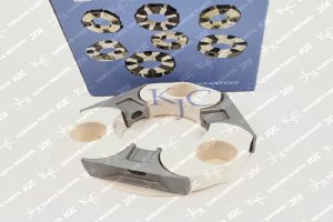 25H-B Excavator Coupling โดย KJCparts ให้บริการข้อต่อยางที่มีคุณภาพสูงสำหรับปั๊มไฮดรอลิกเครื่องขุด