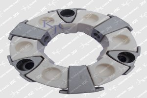 30H เครื่องขุดเชื่อมต่อยางเพลา Coupling Assembly สำหรับชิ้นส่วนปั๊มไฮดรอลิกเครื่องขุด
