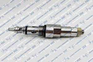 2436R768F3 วาล์วควบคุมช่วยสำหรับ Sk200-1 Sk200-3 ชิ้นส่วนเครื่องจักรก่อสร้าง