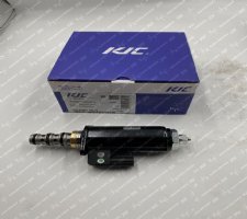 Yn35V00041f1 Kobelco เครื่องขุดปั๊มไฮดรอลิกโซลินอยด์วาล์ว