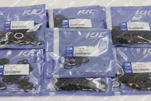 Kit de sellado de válvula de control de excavadora de piezas de repuesto de maquinaria de ingeniería R210 KJC Kit de reparación de sello de aceite amarillo R210