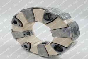 เครื่องขุดคุณภาพสูง 50H ข้อต่อยางที่ยืดหยุ่น 50H Assy Centaflex ปั๊มไฮดรอลิกเครื่องยนต์ขับเคลื่อน