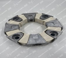 240H Coupling ยาง Assy สำหรับเครื่องขุดปั๊มไฮดรอลิก R500-7 R500LC-7 SK460