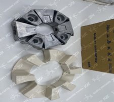240H Coupling ยาง Assy สำหรับเครื่องขุดปั๊มไฮดรอลิก R500-7 R500LC-7 SK460