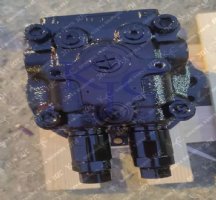 Sk140-8 Excavator Swing Motor สำหรับเครื่องขุด Kobelco