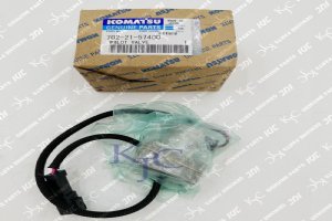 702-21-57400 เครื่องขุดหลักปั๊มโซลินอยด์วาล์วไฮดรอลิกนักบินสำหรับ PC200