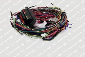 E320D Caterpillar Excavator ฟิวส์กล่องสายไฟ Harness Assembly