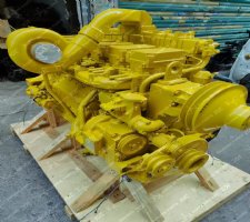 S6D140-1 เครื่องยนต์ดีเซลอุตสาหกรรมสำหรับรถขุด