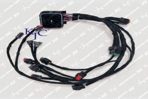 สายไฟเครื่องยนต์ E336D สำหรับ Caterpillar Cat E336D สายขุด Harnass