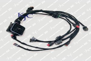สายไฟเครื่องยนต์ E336D สำหรับ Caterpillar Cat E336D สายขุด Harnass