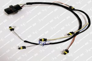 เครื่องฉีดเชื้อเพลิง C9 สายไฟ CAT Caterpillar C9 เครื่องยนต์