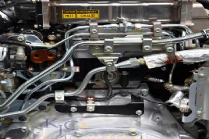 Motor diésel industrial 4HK1 para excavadora