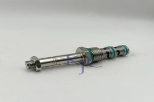 XKBL-0003 \/ XKBL-0004 بكرة صمام سولينويد لحفارة هيونداي R215-7 ، جزء مقصورة المحرك